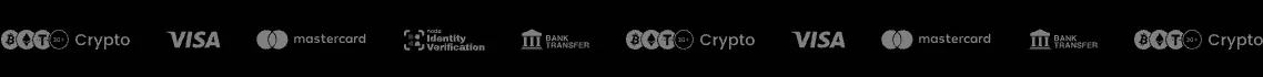 Capture d'écran : méthodes de paiement affichées sur LuckyBoom